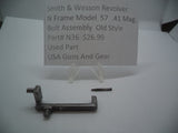 N36 Smith & Wesson N Model 57 Old Style Long Bolt Assembly Used 41 Mag