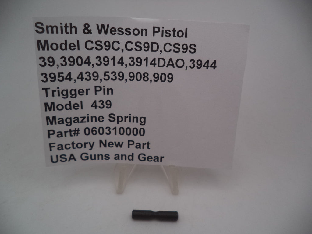 S&W Trigger Pin 060310000 - Model 908, 909, 39, 439, 3904, 3914, CS9 Series