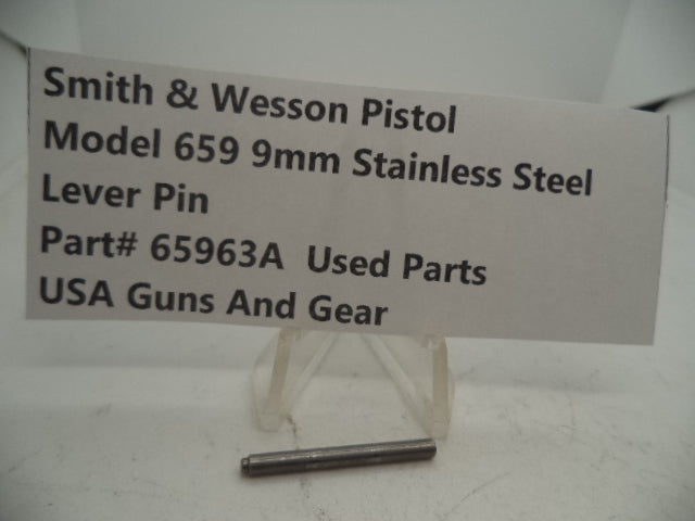 65963A Smith & Wesson Pistol Model 659 Lever Pin 9MM Stainless Steel