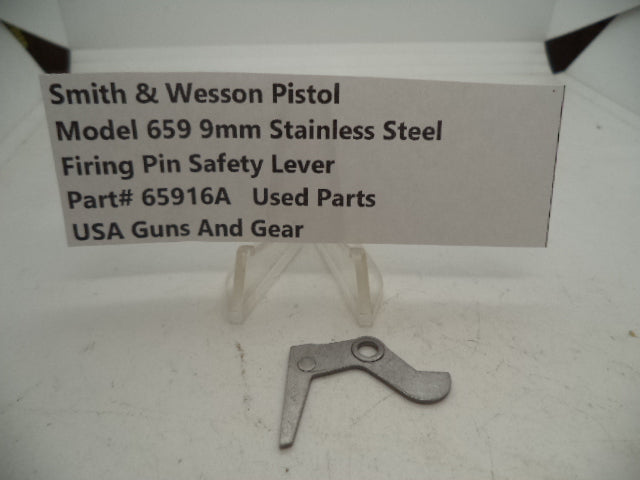 65916A Smith & Wesson Pistol Model 659 Firing Pin Safety Lever 9MM  Used