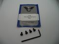Wilson Combat 1911 Hex Head Grip Screws Blue New Part #313B
