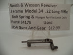 34175 Smith & Wesson J Frame Model 34 Bolt Spring & Plunger .22 Long Rifle