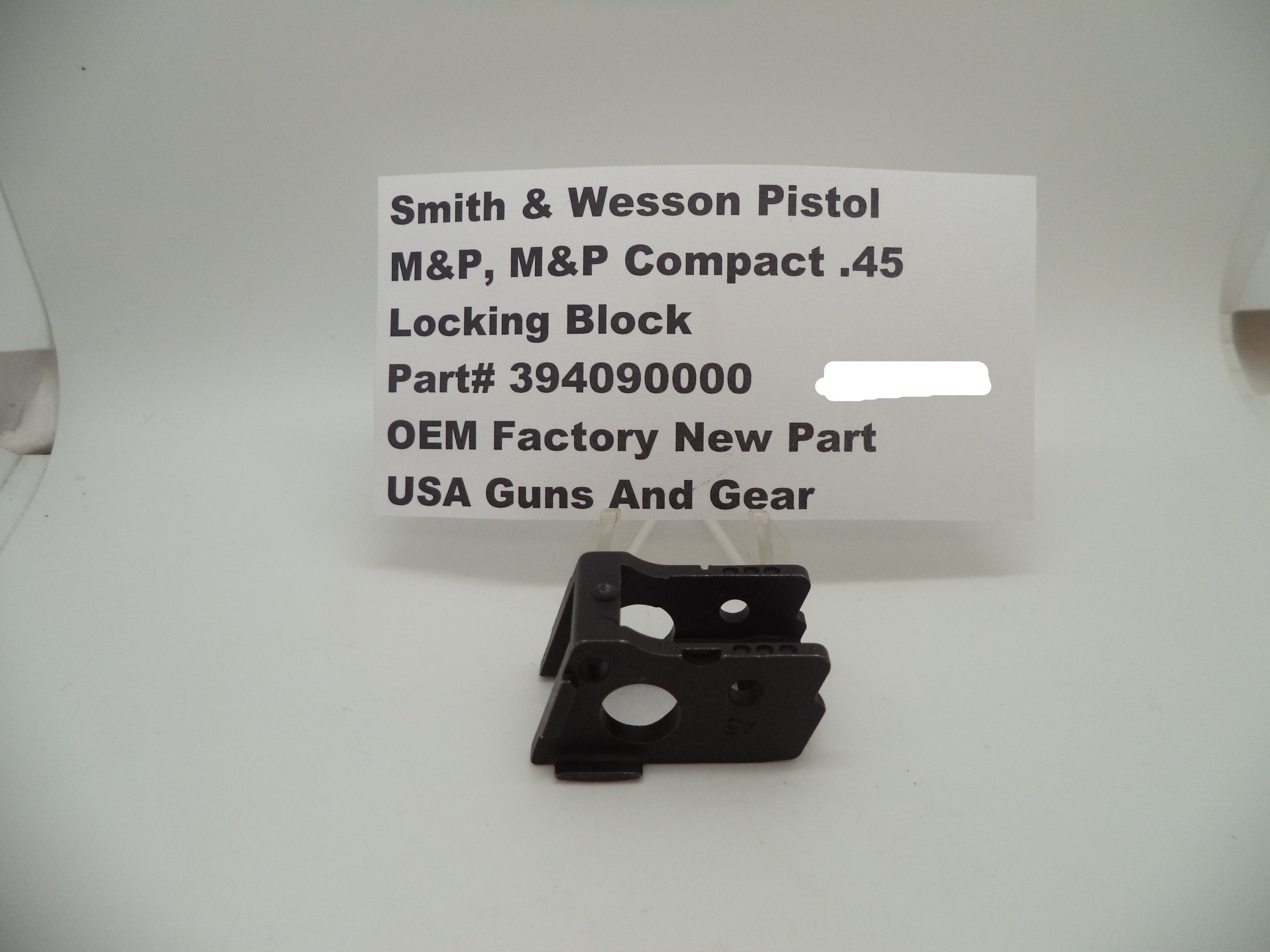Smith & Wesson M&P .45 Locking Block - Factory OEM Part 394090000