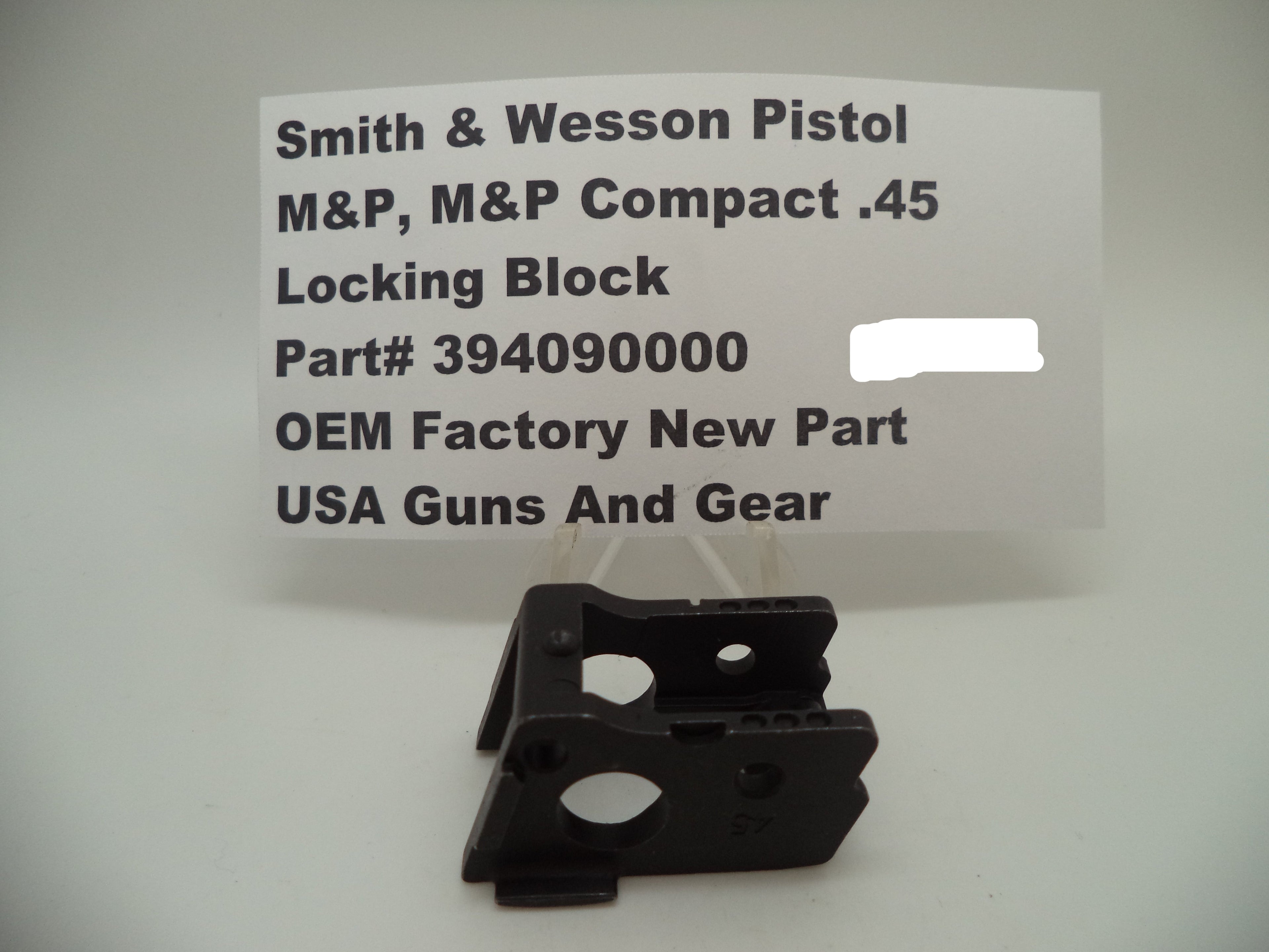 Smith & Wesson M&P .45 Locking Block - Factory OEM Part 394090000