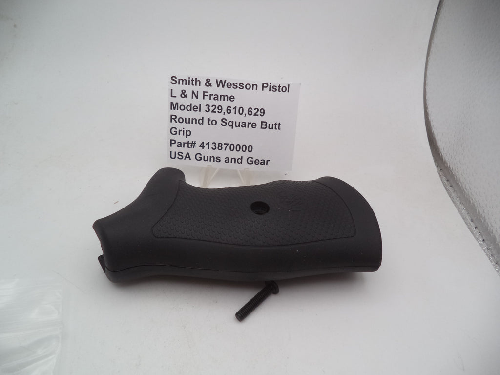 Smith & Wesson N Frame Rubber Conversion Grips Round to Square Butt All Models - 413870000