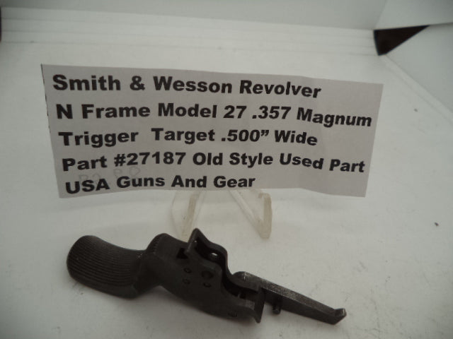 27187 S&W N Frame Model 27 Target Trigger .500" Wide .357 Magnum