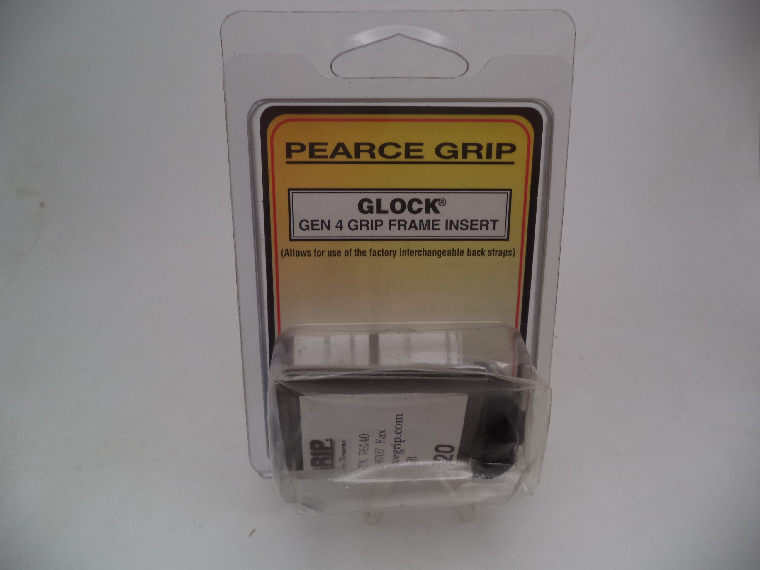 Pearce Grip Frame Insert For Multiple Glock Gen 4 Grip Frame Insert Models #PG-G4MF
