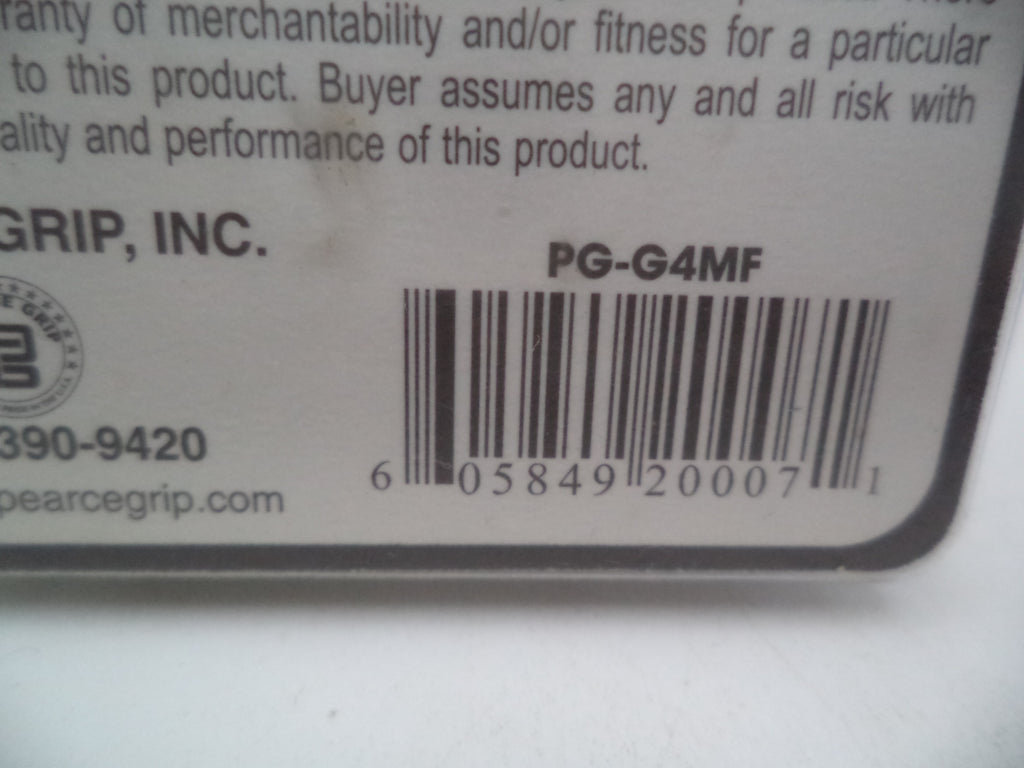 Pearce Grip Frame Insert For Multiple Glock Gen 4 Grip Frame Insert Models #PG-G4MF