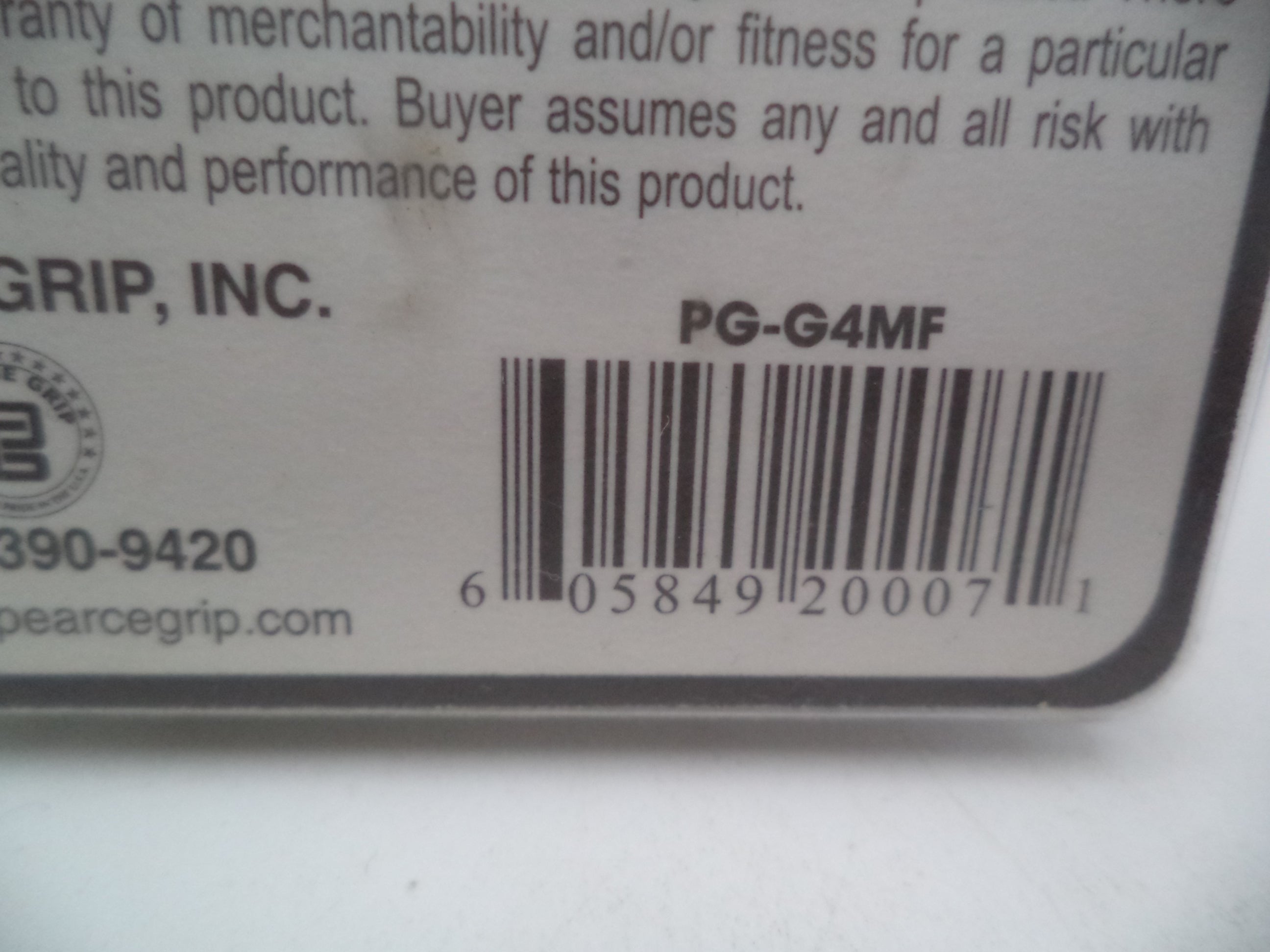 Pearce Grip Frame Insert For Multiple Glock Gen 4 Grip Frame Insert Models #PG-G4MF