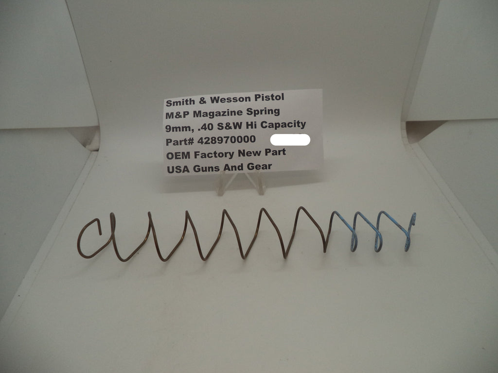 Smith & Wesson M&P 45 Magazine Spring - Factory OEM Part 428970000