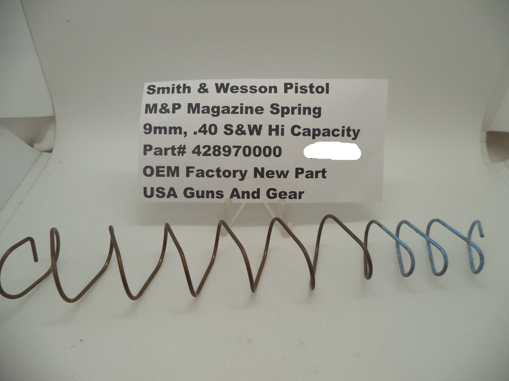 Smith & Wesson M&P 45 Magazine Spring - Factory OEM Part 428970000