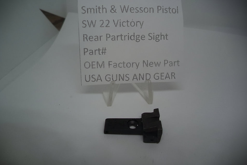 Smith & Wesson SW22 Victory Rear Partridge Sight 3002007