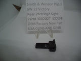3002007 Smith & Wesson SW22 Victory Rear Partridge Sight .22 L.R.