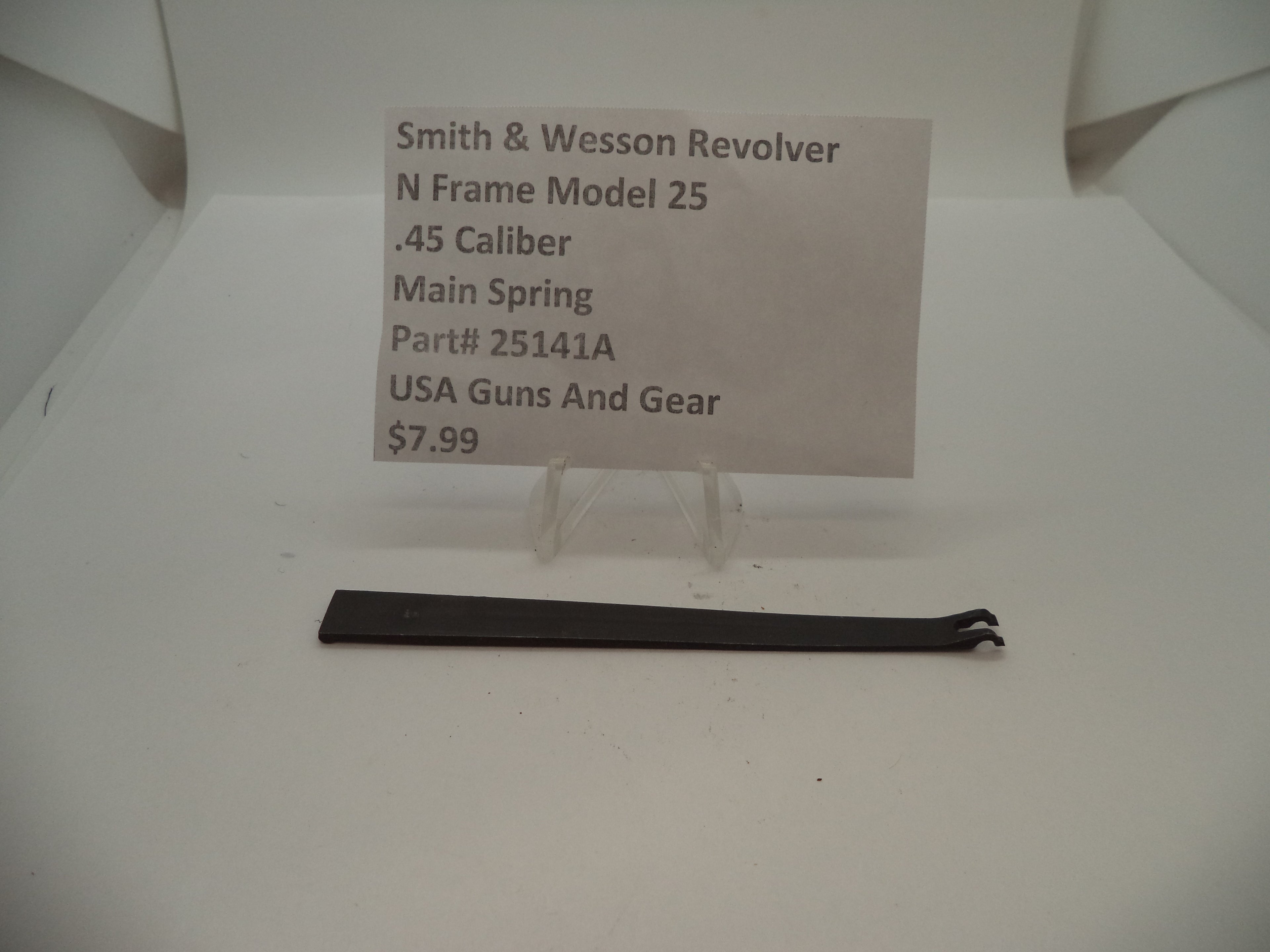 25141A Smith & Wesson N Frame Model 25 Main Spring .45 Caliber