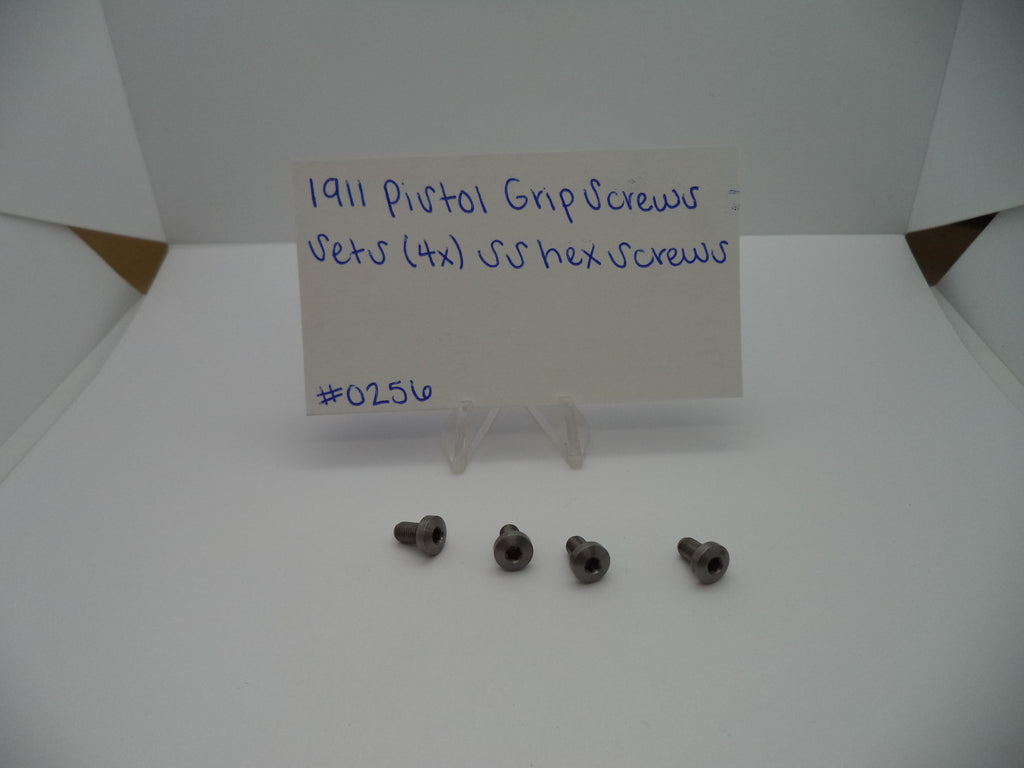 1911/1911A1 Grip Screws Stainless Steel Used Part #0256