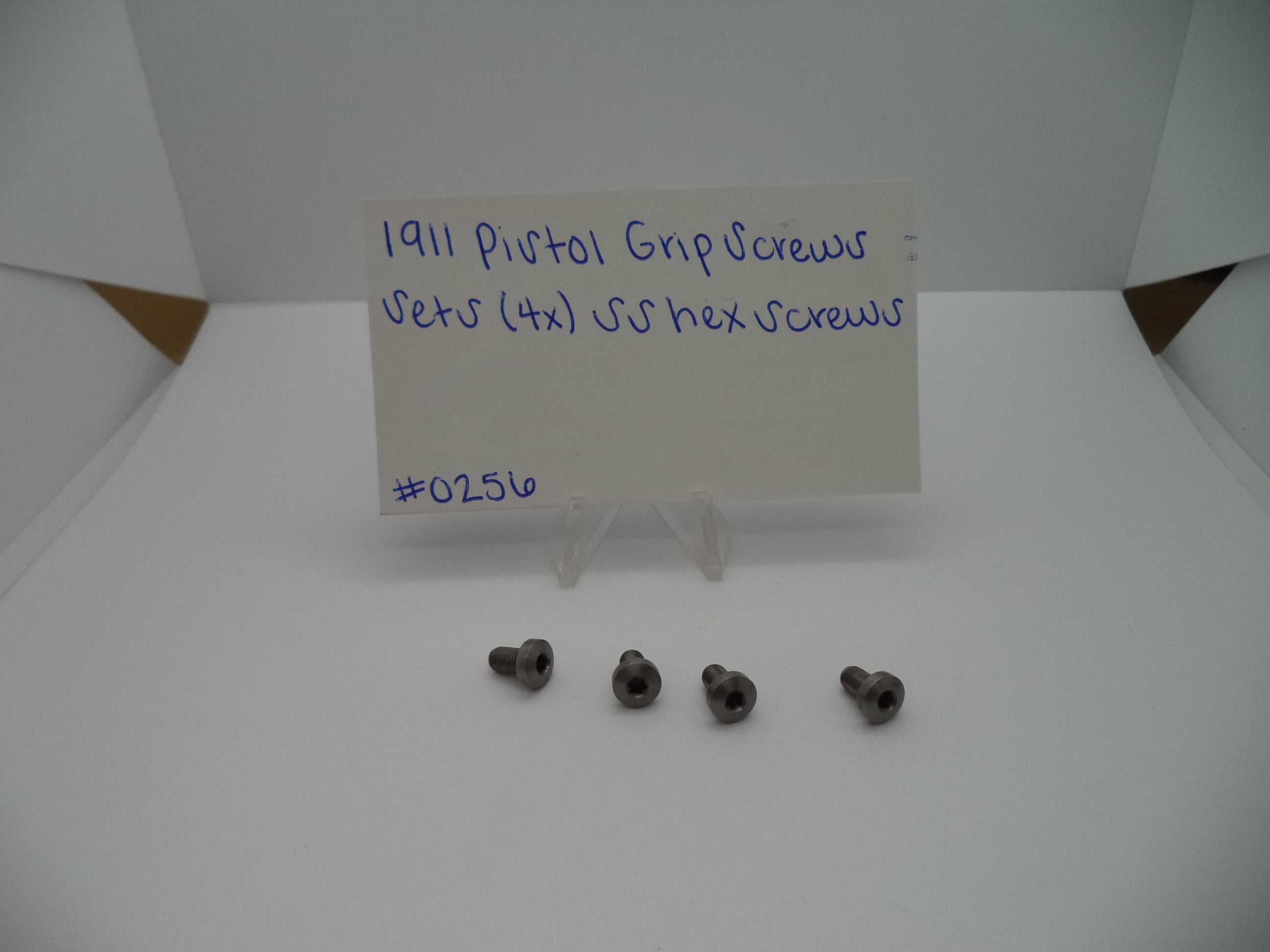 1911/1911A1 Grip Screws Stainless Steel Used Part #0256