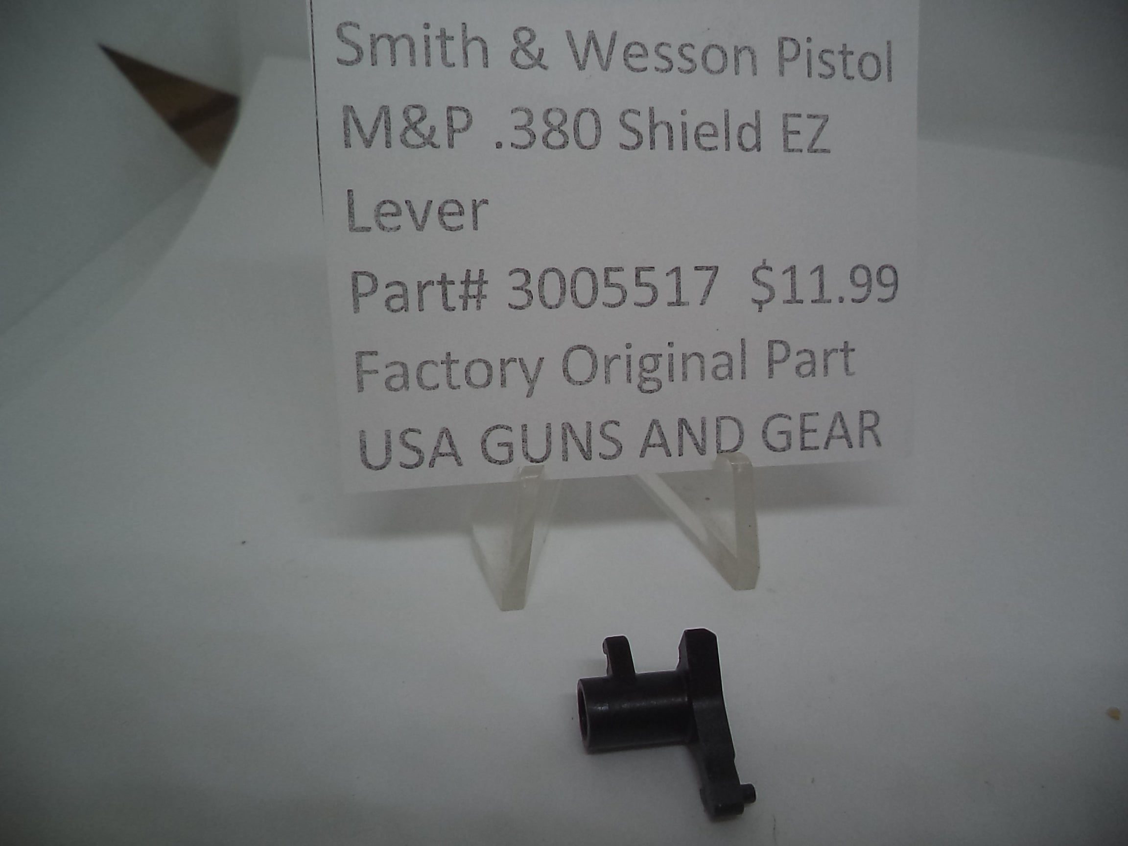 Smith & Wesson M&P 380 Shield EZ Sear Lever 3005517