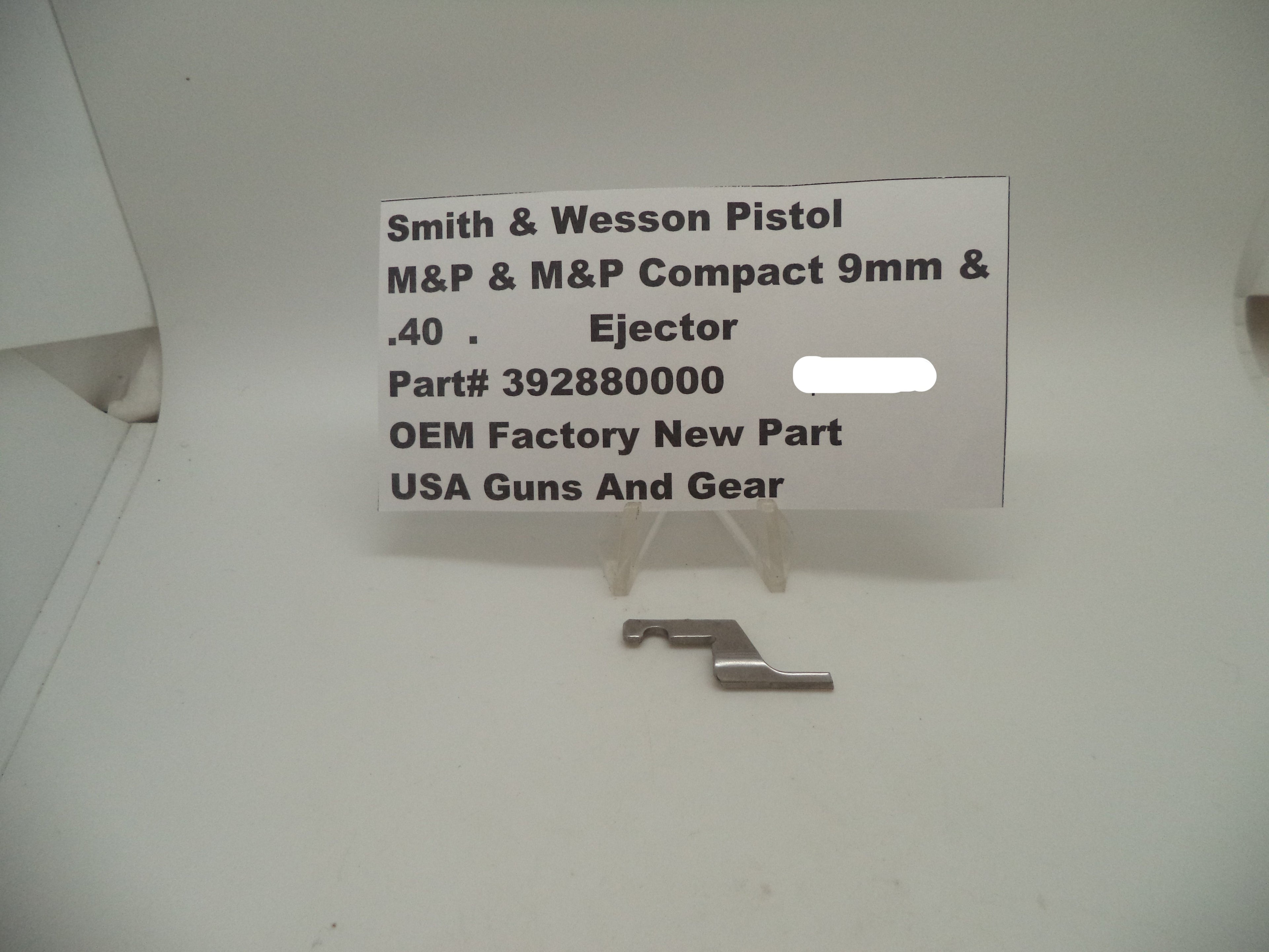 Smith & Wesson M&P Ejector 9mm/40 | OEM 392880000