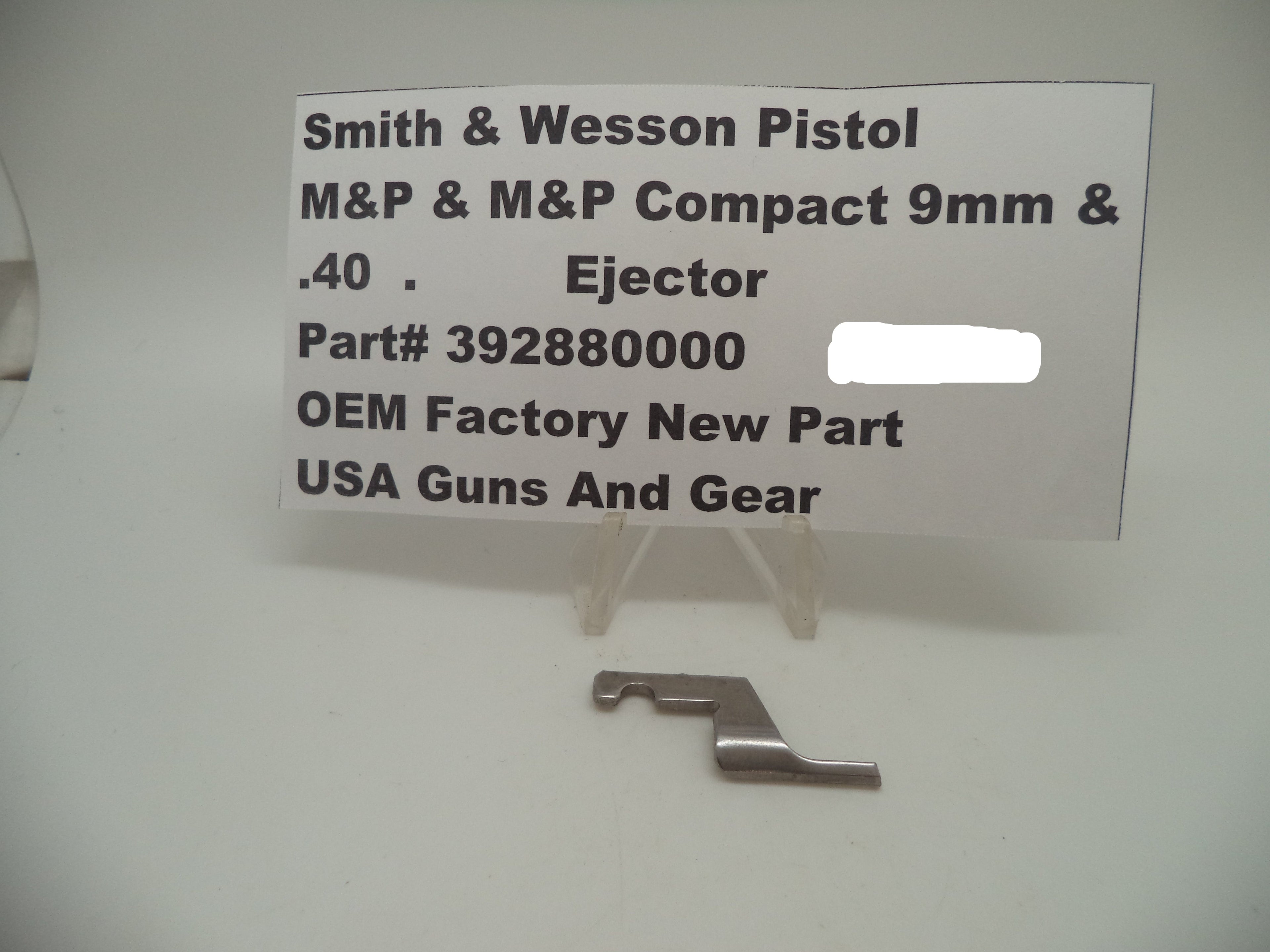 Smith & Wesson M&P Ejector 9mm/40 | OEM 392880000