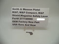 Smith & Wesson M&P Magazine Safety Lever - 9mm/.40/.45 Shield & Compact - Factory OEM 277720000