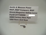 277720000 Smith & Wesson Pistol M&P Magazine Safety Lever OEM Factory New Part