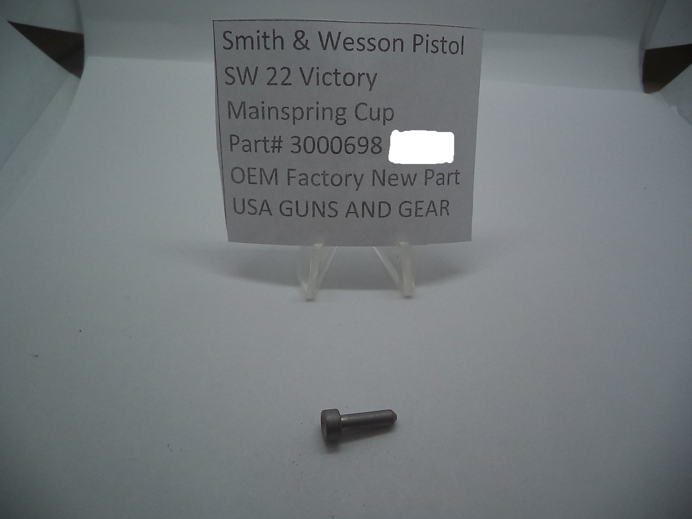 SW22 Victory Mainspring Cup | Smith & Wesson Part 3000698