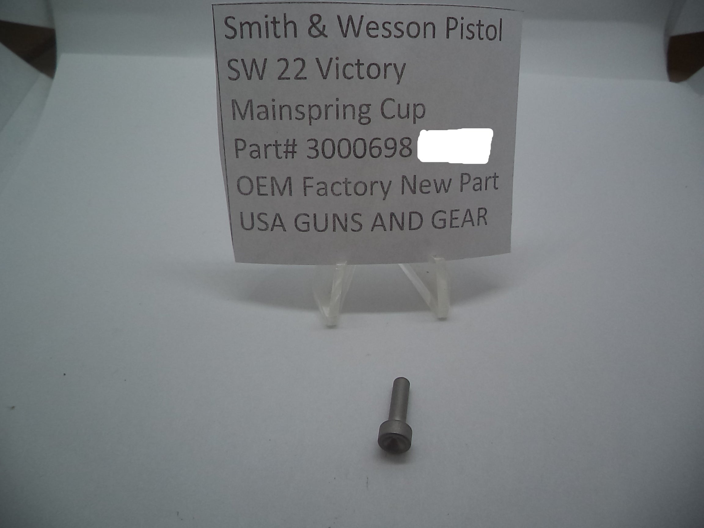 SW22 Victory Mainspring Cup | Smith & Wesson Part 3000698