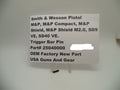 Smith & Wesson M&P/SDVE Trigger Bar Pin - Factory OEM 250400000