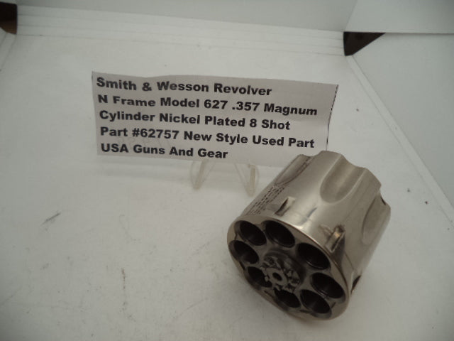 62757 Smith & Wesson N Frame Model 627 Cylinder Nickel Plated .357 Mag.