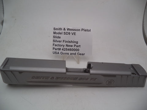 425460000 Smith and Wesson Pistol Model SD9 VE Slide Silver Finishing