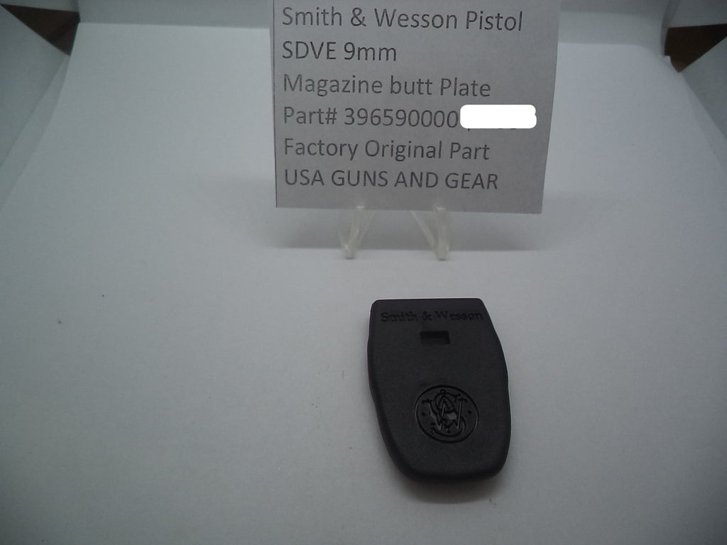 396590000 Smith & Wesson 9mm SDVE Magazine Butt Plate