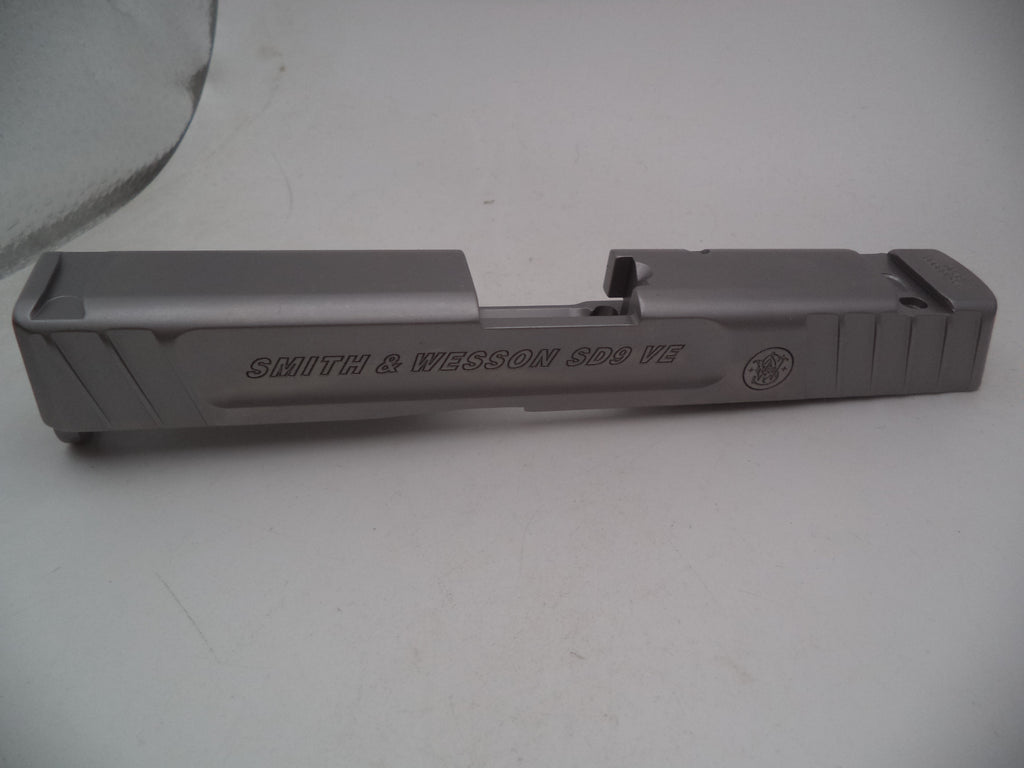 S&W SD9 VE Slide Assembly Silver Finish | OEM 425460000