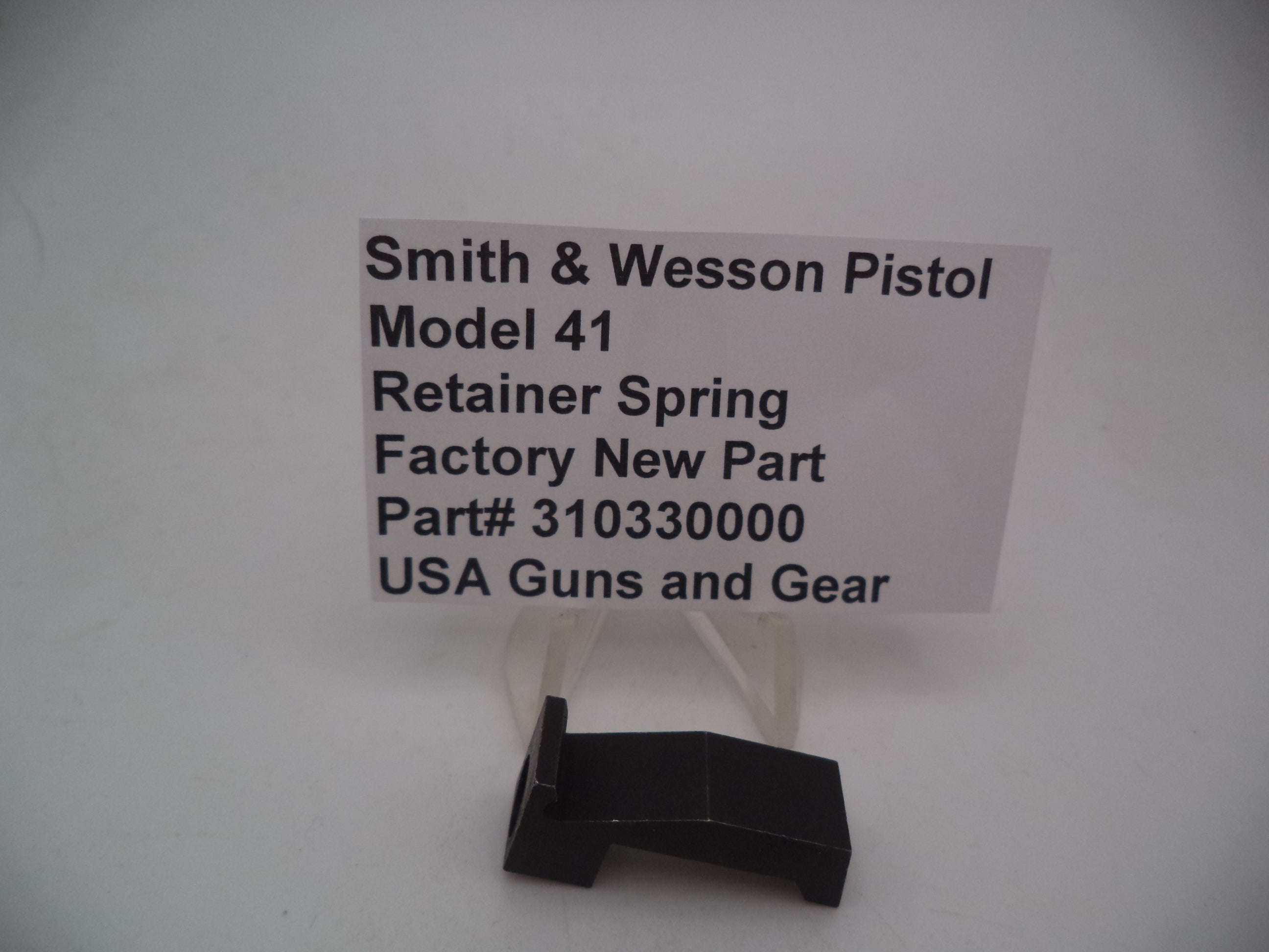 Smith & Wesson Model 41 Retainer Spring .22 LR 310330000