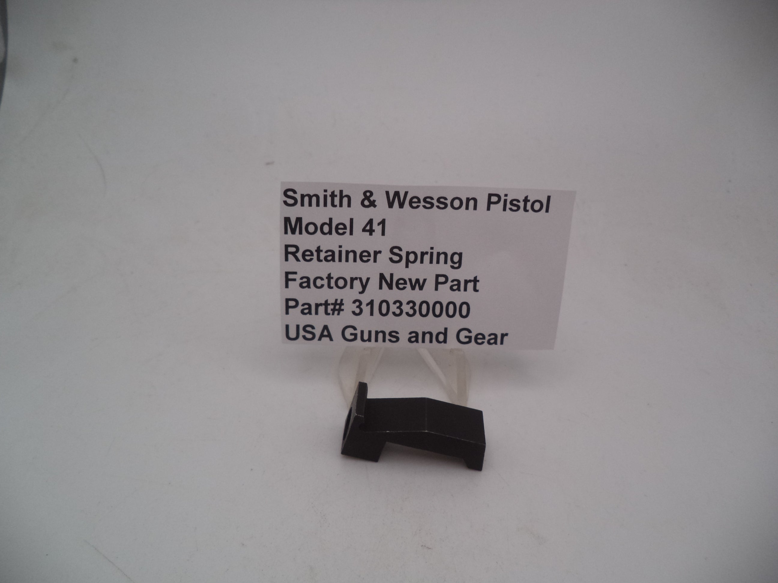 Smith & Wesson Model 41 Retainer Spring .22 LR 310330000