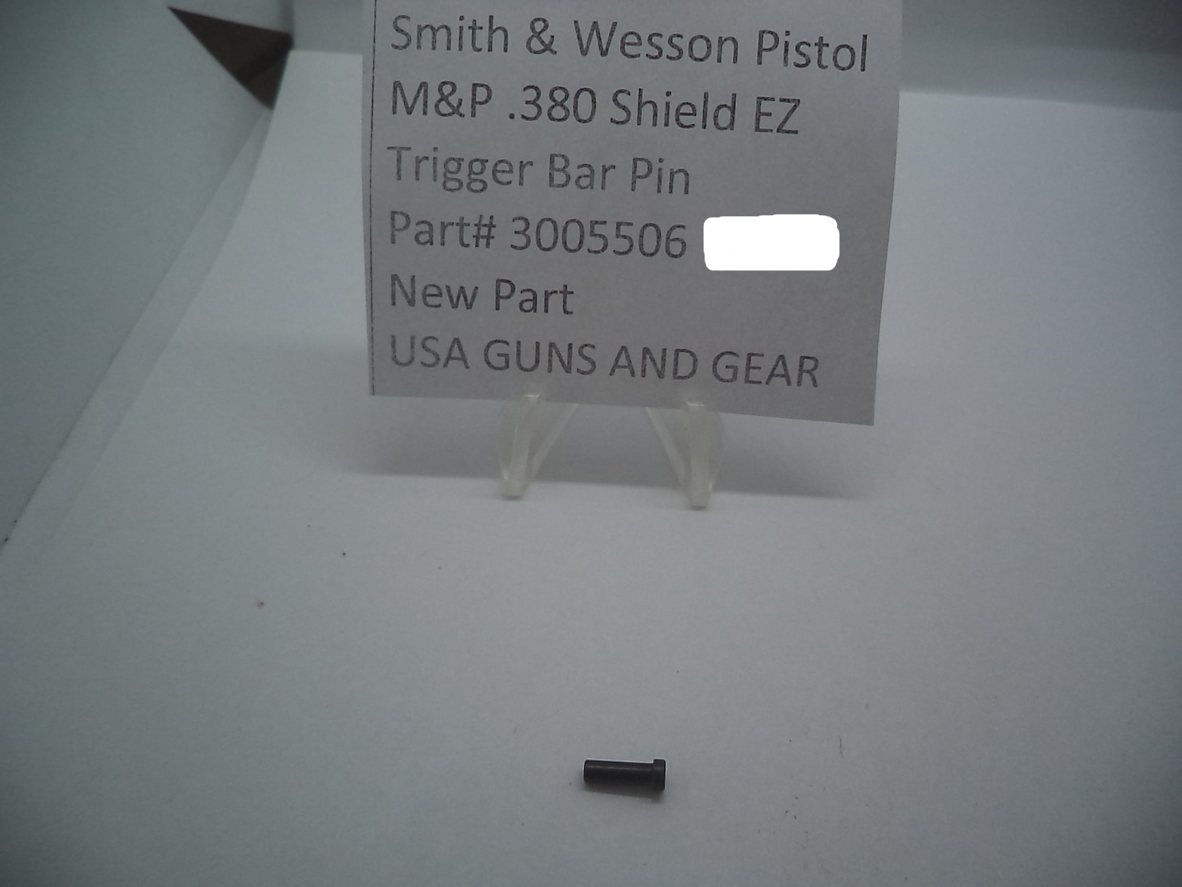 Smith & Wesson Pistol M&P 380 Shield EZ Trigger Bar Pin 3005506