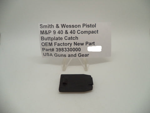 398330000 Smith & Wesson Pistol M&P Buttplate Catch OEM Factory New