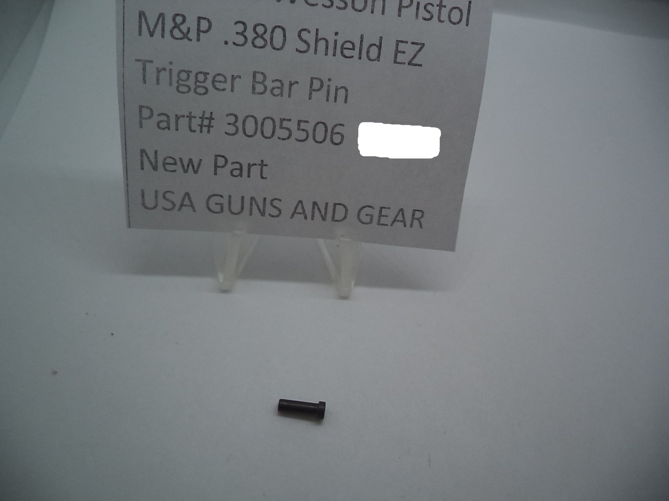 Smith & Wesson Pistol M&P 380 Shield EZ Trigger Bar Pin 3005506
