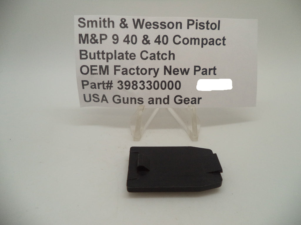 Smith & Wesson M&P 9/40 Magazine Buttplate Catch | OEM 398330000