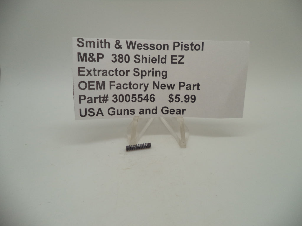 Smith & Wesson M&P 380 Shield EZ Extractor Spring - Factory OEM 3005546