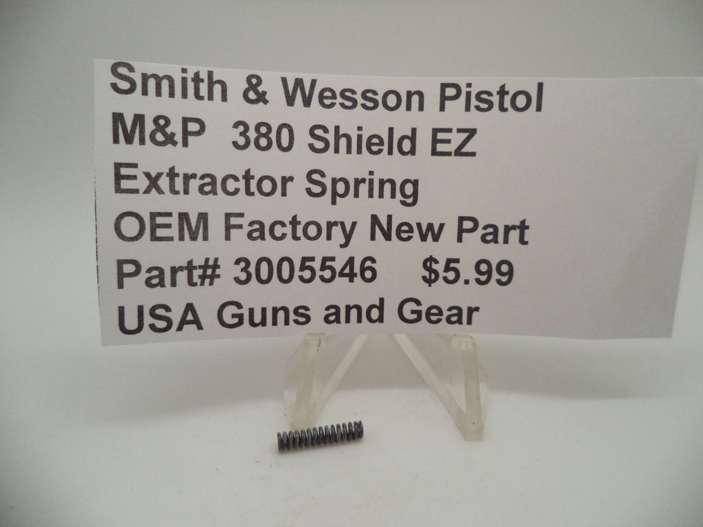 Smith & Wesson M&P 380 Shield EZ Extractor Spring - Factory OEM 3005546