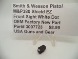 3007723 Smith & Wesson Pistol M&P 380 Shield EZ Front Sight White Dot New Part