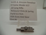 61745A Smith & Wesson K Frame Model 617 Rebound Slide & Spring .22 Long Rifle