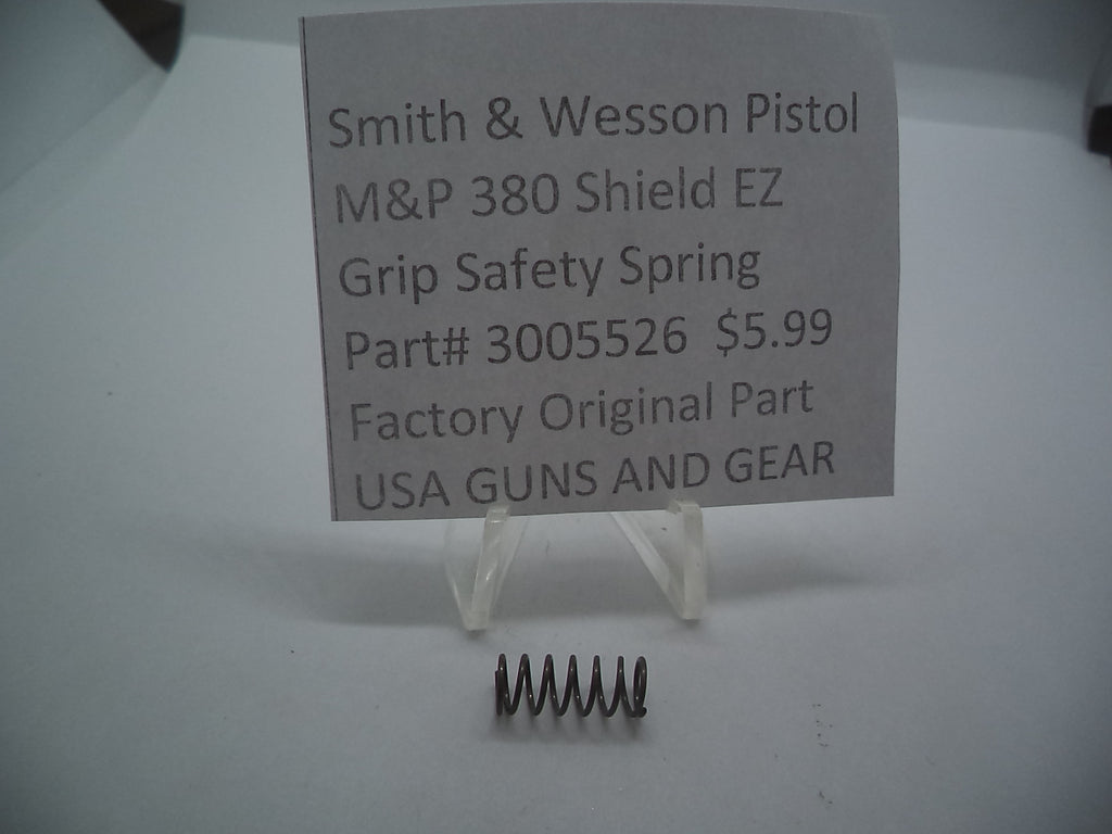 Smith & Wesson M&P 380 Shield EZ Grip Safety Spring | OEM 3005526