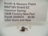 3005515 Smith & Wesson Pistol M&P 380 Shield EZ Hammer Spring New Part