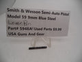 5948AB Smith & Wesson Model 59 9MM Lever Pin Blue Steel Used