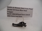 5962AB Smith & Wesson Model 59 9MM Trigger Used Blue Steel