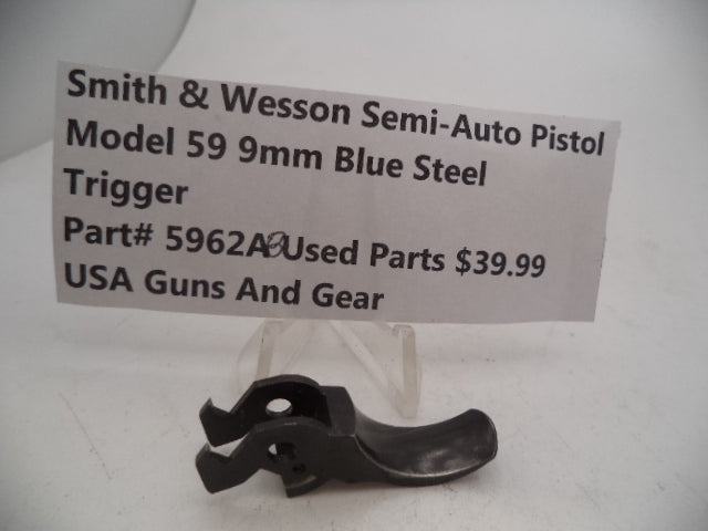 5962AB Smith & Wesson Model 59 9MM Trigger Used Blue Steel