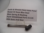 5934AB Smith & Wesson Model 59 9MM Main Spring & Bushing Used Blue Steel