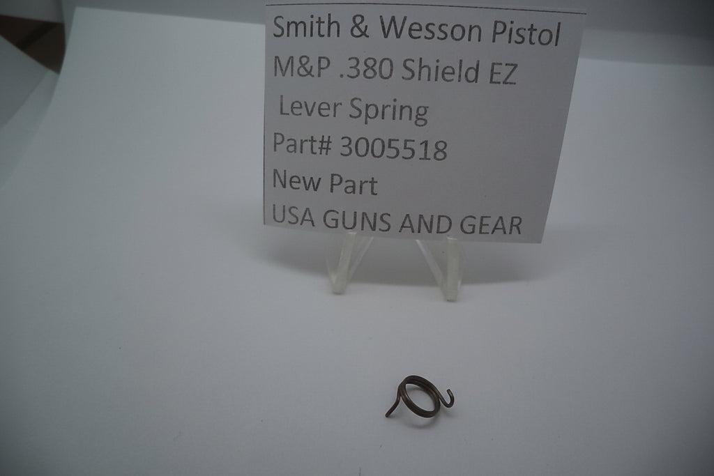 Smith & Wesson M&P 380 Shield EZ Sear Lever Spring | OEM 3005518