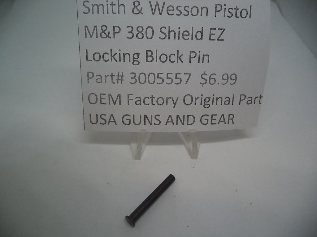 Smith & Wesson M&P 380 Shield EZ Locking Block Pin 3005557